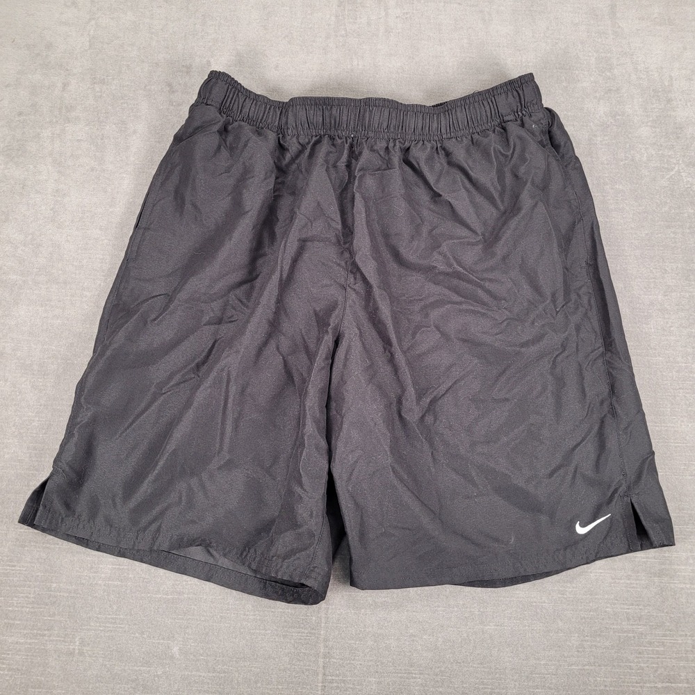 Nike Running‎ Vintage Y2K Shorts Lightweight Athletic Gym Black Large